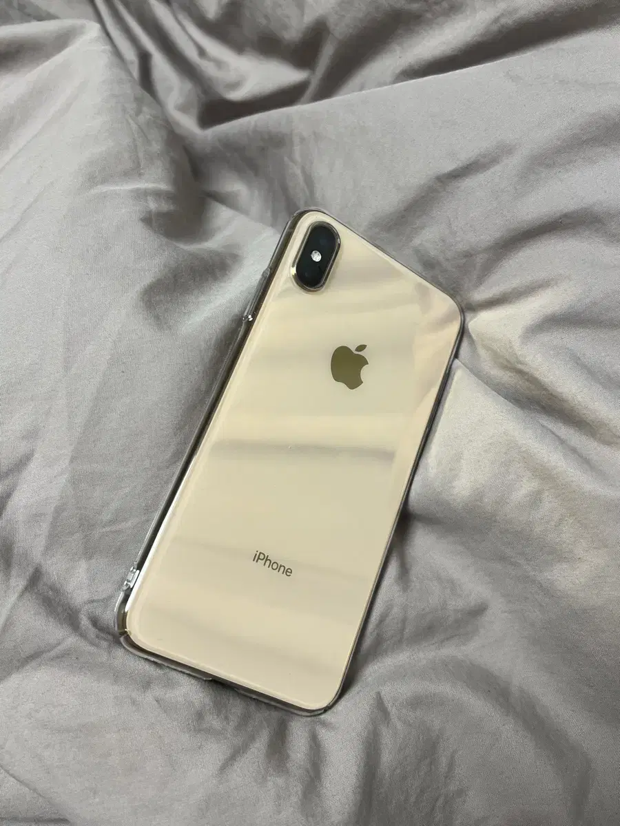 아이폰 xs max 256GB 골드 (자급제)